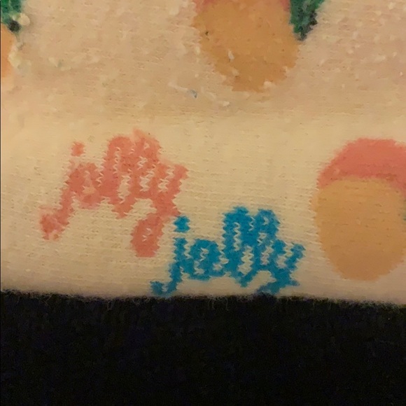 SUPER CUTE AESTHETIC PEACH SOCKS - Picture 2 of 2
